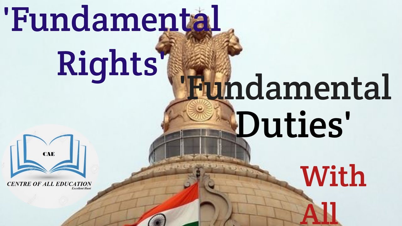 Fundamental Rights And Duties Of Indian Constitution - YouTube