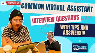Virtual Assistant Interview Questions and Answers 2023 I Telecrew Outsourcing