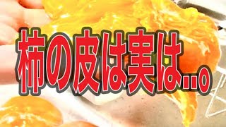 柿の皮の驚くべき栄養効果！免疫力を高める秘密とは？