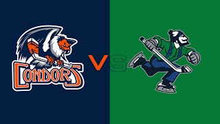 AHL opening day || condors vs canucks