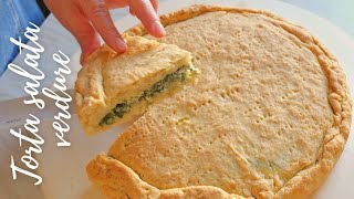 SAVOURY PIE FILLED WITH CHARD AND PROVOLA | A DELICIOUSNESS | QUICK AND EASY RECIPE