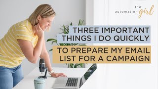 Email Deliverability | 3 Important Things I Do Before You Hit Send