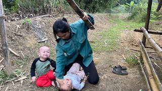 A Normal Day For A Single Mother To Find Firewood To Pay For Her Children's Schooling.