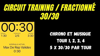 Guidage du temps en musique - Training 30/30 par Doisneau Sport TV