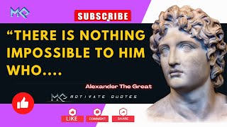 Best Alexander The Great Quotes | Alexander The Great Speech | Life Quotes | Motivational quotes