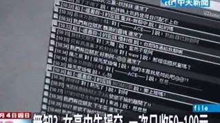 無知？女高中生援交一次只收50-100元