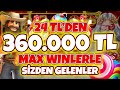 Slot Oyunları 🍀 Sizden Gelenler 🍀 24 TL 'den 360.000 TL Kazanç Tebrikler |  Max Win Kazançlar