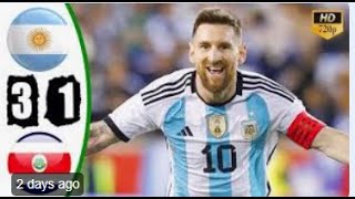 Argentina vs Costa Rica 3-1- All Goals & Highlights - 2024