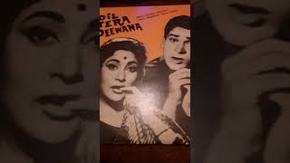 DIL TERA DEEWANA 1962.. TWO SONGS.. LATA MANGESHKAR .. MOHD.RAFI from LP record