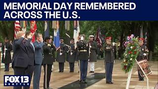 Memorial Day marks solemn tributes across the U.S.