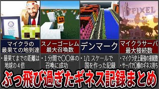 マイクラのぶっ飛び過ぎたギネス記録まとめ【マインクラフト】