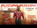 PUSHPA 2 | First Single (Song) | Allu Arjun, Rashmika Mandanna | DSP |