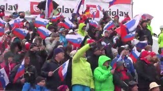 Slovene skier Žan Kranjec - 2nd run - Vitranc Cup 2016
