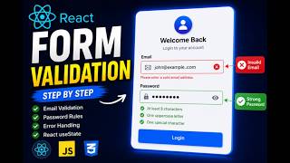 React Form Validation Tutorial (Email & Password Validation)