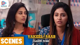 Vakeel Saab Movie Scenes | Anjali Forced To Leave Her Job | Pawan Kalyan | Nivetha Thomas | MFN