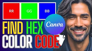 How To Find The Hex Code of An Image Using Canva