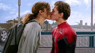 Peter Parker and MJ Kiss Scene - Spider-Man: Far From Home (2019) Movie CLIP HD