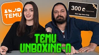 რაები გამოვწერეთ Temu- დან ?? 📦 300 ₾ იანი ვაუჩერები თქვენთვის