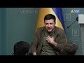 Война в Украине. Пресс-конференция Зеленского