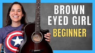 Brown Eyed Girl Guitar Lesson for Beginners!