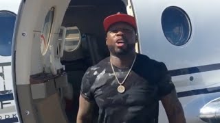 50 Cent Comes At Floyd Mayweather "You Aint The Only One With A Private Jet"