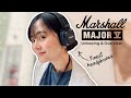 MARSHALL MAJOR V headphones 100+ hours wireless playtime | Overview & Unboxing Vlog