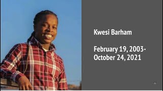 Public's Assistance in the Kwesi Barham Homicide Investigation