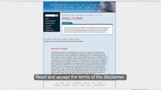 How to Locate Your Case on the Court's Website