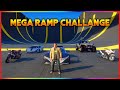 GTA 5 MEGA RAMP - Cars Stress Test | GTA 5 | in Telugu