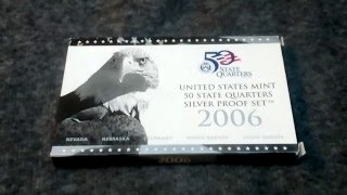 Poor Man Stacking: US Mint, 2006 Silver Proof Set | Some sets can be worth $100's