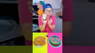 MrBeast \u0026 Cristiano cake vs Waffles ice cream challenge!🍨 #funny by Ethan Funny Family