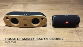 House Of Marley  Bag Of Riddim 2 vs Jbl Xtreme  Soundcheck