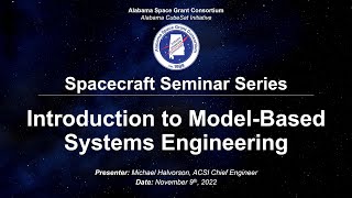 ACSI S3: Intro to Model-Based Systems Engineering