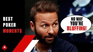 Daniel Negreanu getting BLUFFED? ♠️ Best Poker Moments ♠️ PokerStars