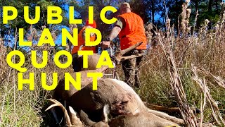 Successful QUOTA Hunt || Georgia Public Land