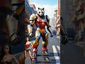 Superheroes but LADY PANDAS🐼 🐼 marvel & DC -all characters#ai#marvel#robots#avengers#shorts