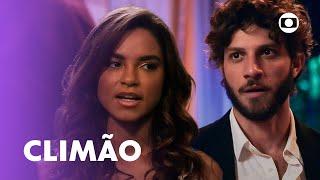 Brisa surpreende e aparece no casamento de Ari e Chiara | Travessia | TV Globo