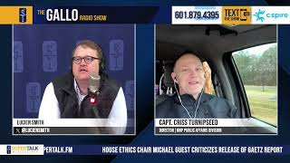 Captain Criss Turnipseed Updates Road Conditions and Safety Tips on The Gallo Show