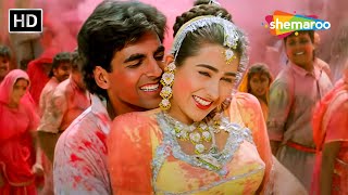 Manne Gale Laga Le Yaar Aayo Faganiyo | Maidan-E-Jung | Akshay Kumar | Karishma Kapoor | Holi Songs