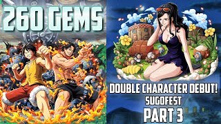 OPTC Global - 260 Gems (6 Multis) for Double Character Sugofest Part 3