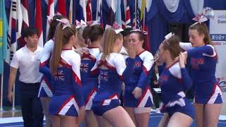 CHEERLEADING SENIOR ALL FEMALE 4 United Kingdom 155 5 146 5 302 0