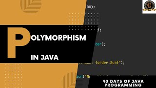 POLYMORPHISM | V-CODE | 40 DAYS OF JAVA PROGRAMMING | CSI | VIT-AP