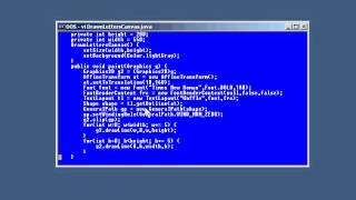 Lesson5 Drawn Letters | Java Graphics Tutorial