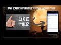 takes screenshots mobile screen in android studio