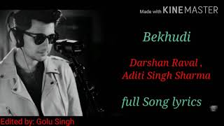 Lyrical- Bekhudi lyrics Video Song| TERAA SURROOR| Himesh Reshammiya, farah Karimaee