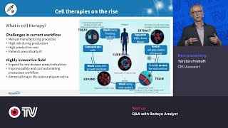 AcouSort: Torsten Freltoft CEO presents at Redeye: Regenerative Medicine / Cell Therapy Seminar