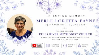 Funeral Service Livestream – In Loving Memory of Merle Loretta Payne