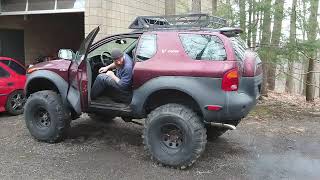 Isuzu Vehicross 3.5 new exhaust