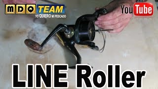 Mantenimiento de reel frontal - Line Roller o Roldana