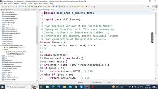 Enumerations, Autoboxing and Annotations practical | Java